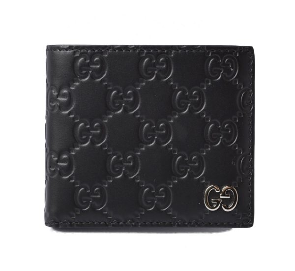 g 20 011 1 Gucci BillfWallet Guccisima Black