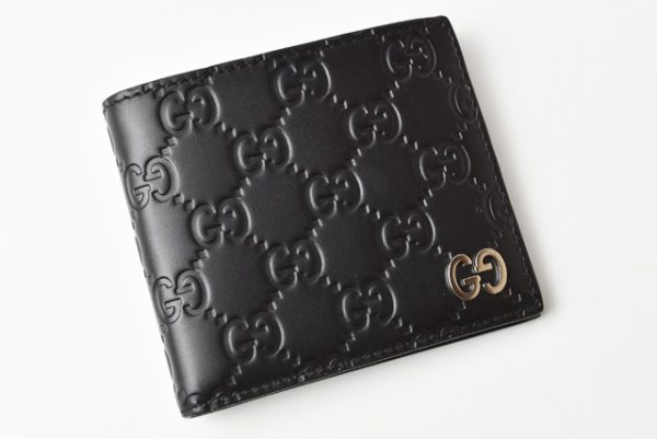 g 20 011 2 Gucci BillfWallet Guccisima Black