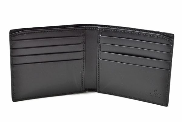 g 20 011 5 Gucci BillfWallet Guccisima Black