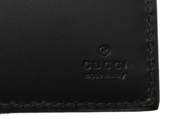 g 20 011 6 Gucci BillfWallet Guccisima Black