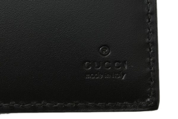 g 20 011 6 Gucci Wallet Guccisima Black