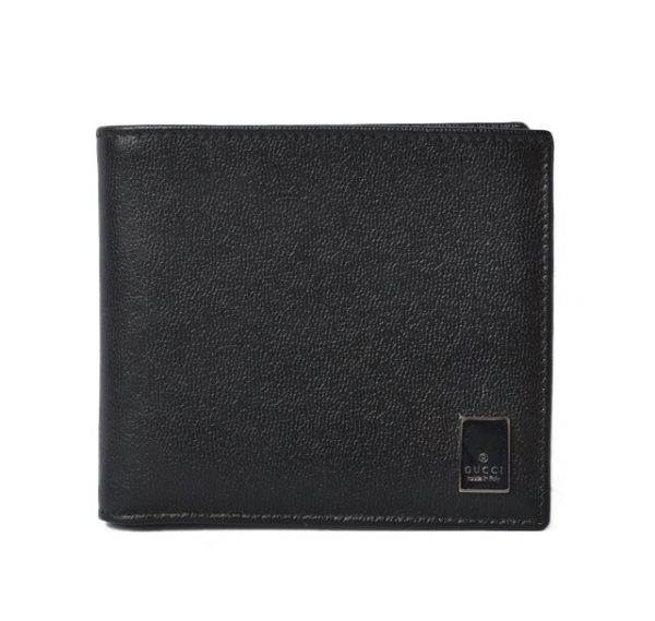 g 20 448 1 Gucci Wallet Pigskin Black