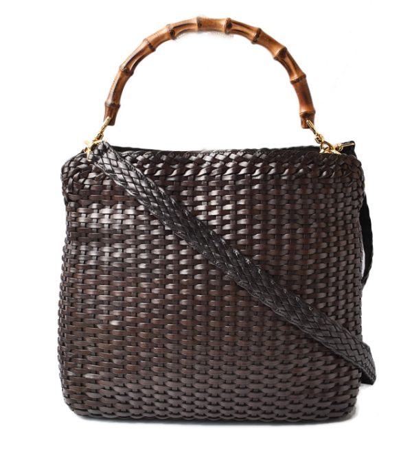 g 201008 07 1 Gucci Bag Bamboo Mesh Brown