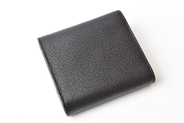 g 201008 11 3 Gucci Folding Wallet Horsebit Pigskin Black