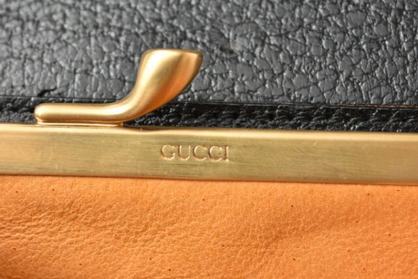 g 201008 11 6 Gucci Folding Wallet Horsebit Black