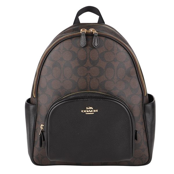 gco5671imaa8 1 Coach Signature Rucksack Brown Black