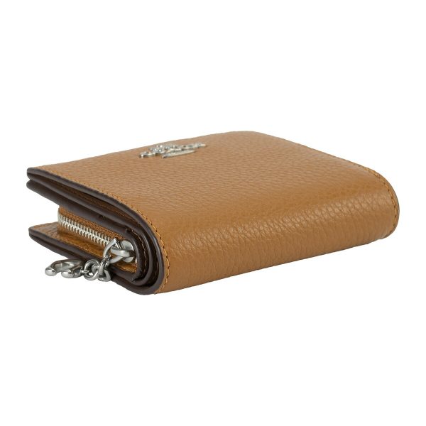 gcoc2862svqd 3 Coach Pebbled C2862 Wallet Brown