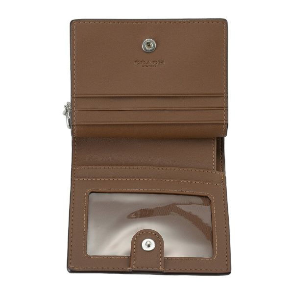 gcoc2862svqd 4 Coach Pebbled C2862 Wallet Brown