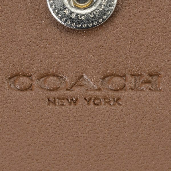 gcoc2862svqd 9 Coach Pebbled C2862 Wallet Brown