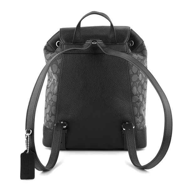 gcoce601svrt6 2 Coach Signature CE601 SVRT6 Rucksack Black