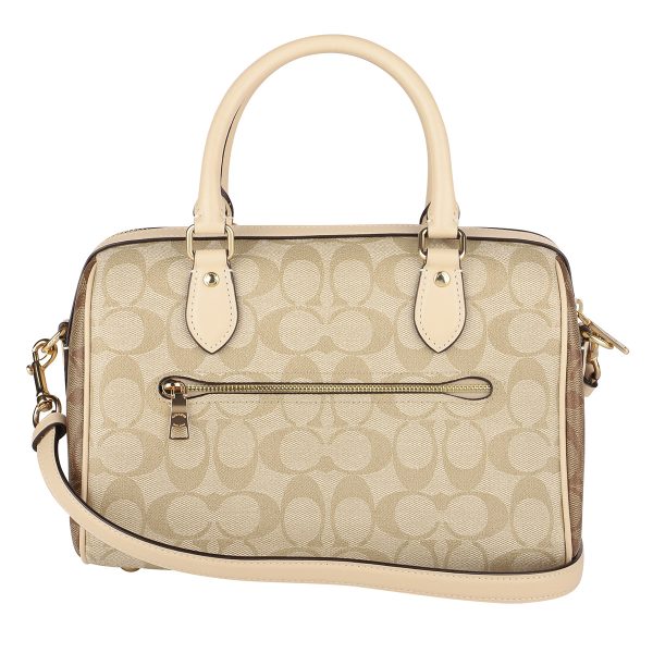 gcoch486imot4 2 Coach Signature Handbag Beige