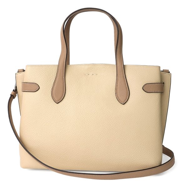 gcoch536svio 2 Coach Pebbled Tote Bag Beige