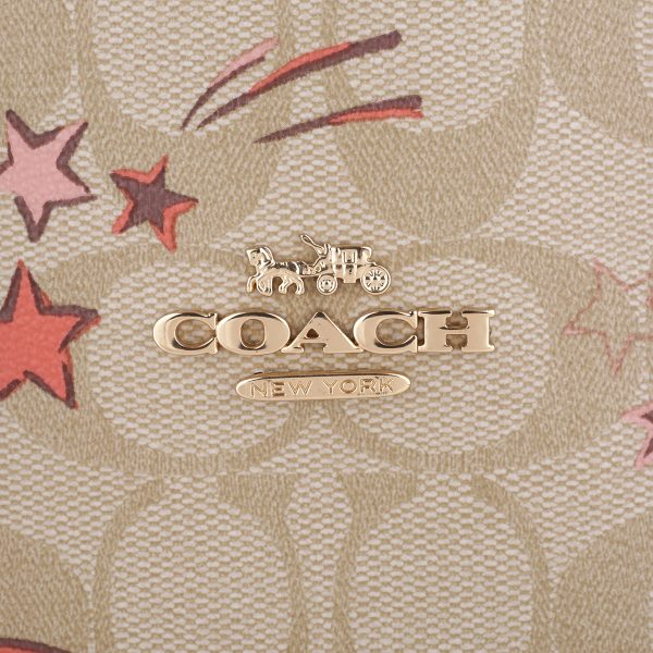 gcock561imot4 8 Coach Signature Heart Star Handbag Beige