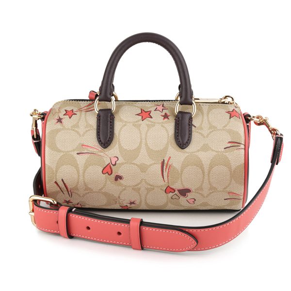 gcock562imot4 2 Coach Signature Heart Star Shoulder Bag Beige