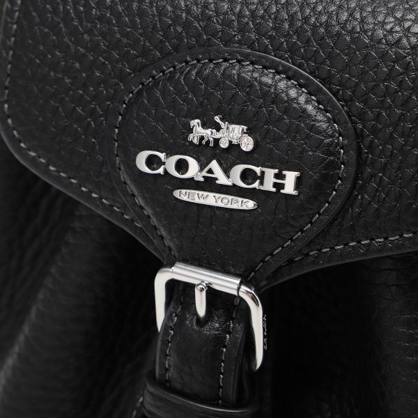 gcocl408svdtv 8 Coach Amelia CL408 SVDTV Rucksack Black