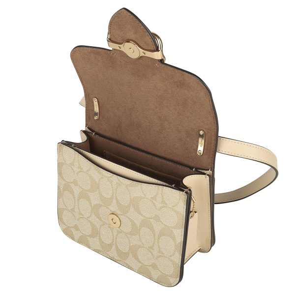 gcocl429imot4 4 Coach Signature Shoulder Bag Beige