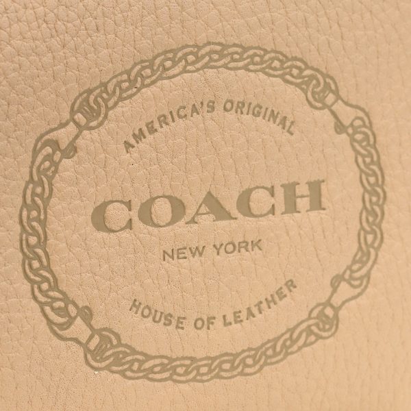 gcocm216svtp 7 Coach Heritage Wallet Beige