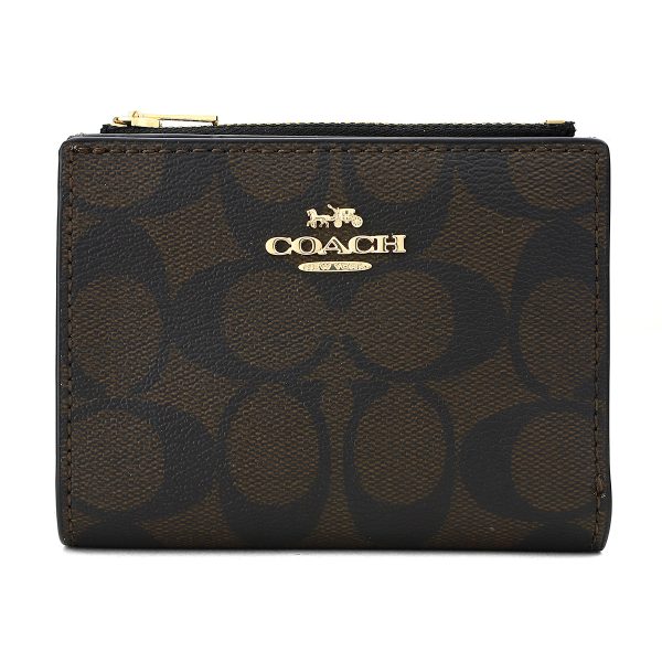 gcocm852imaa8 1 Coach Signature Wallet Brown