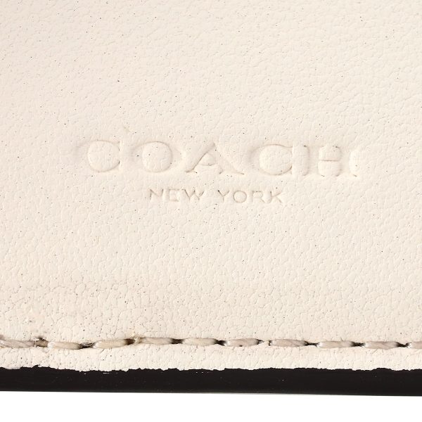 gcocm852sigha 9 Coach Signature Wallet White Beige