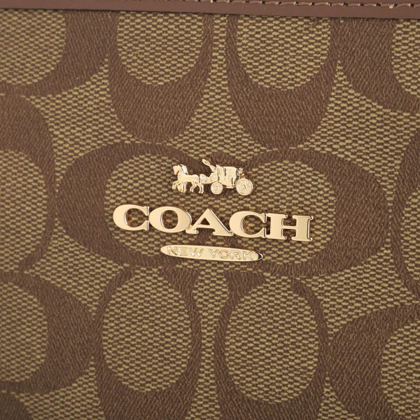 gcocn328imbdx 7 Coach Signature Tote Bag Brown