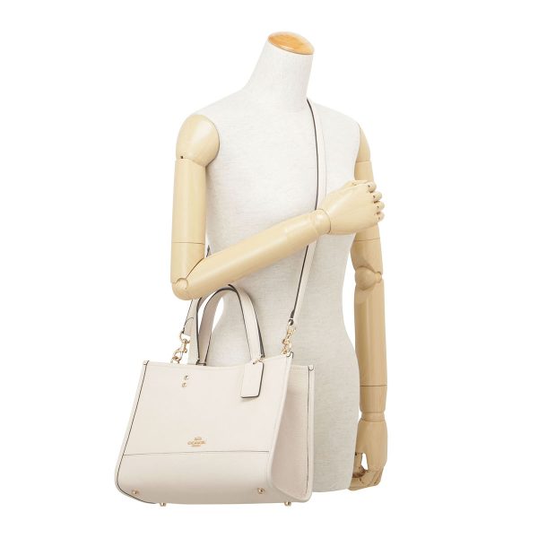 gcoco976imchk 6 Coach Dempsey tote bag White