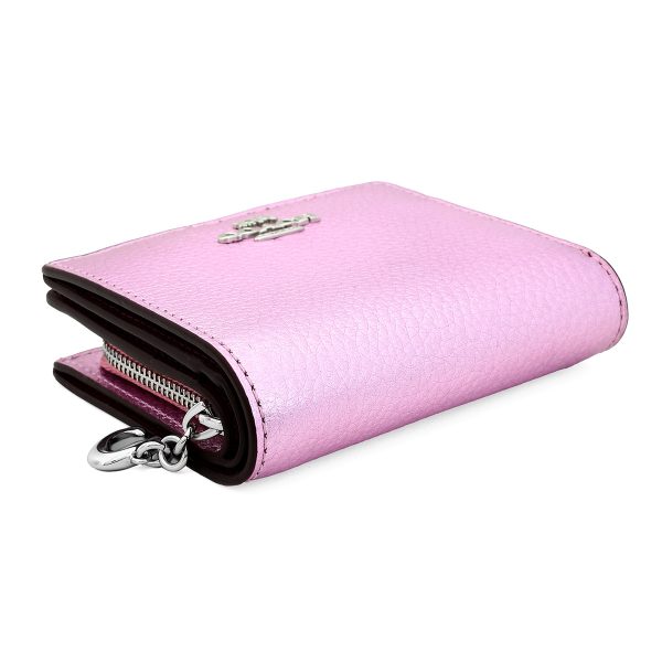 gcocp429svmp3 3 Coach Pebbled Wallet Pink