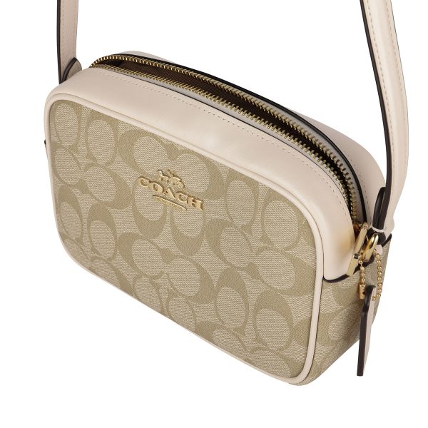 gcocq874imdqc 4 Coach Signature Shoulder Bag Beige