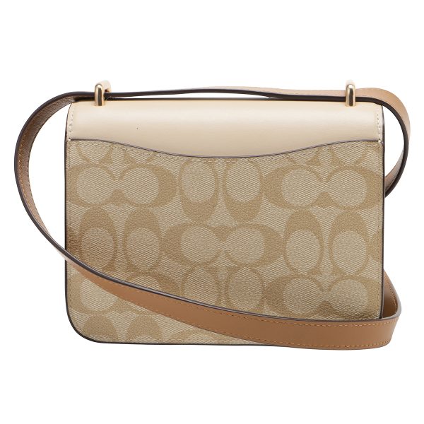 gcocr329imwq4 2 Coach Signature Shoulder Bag Beige