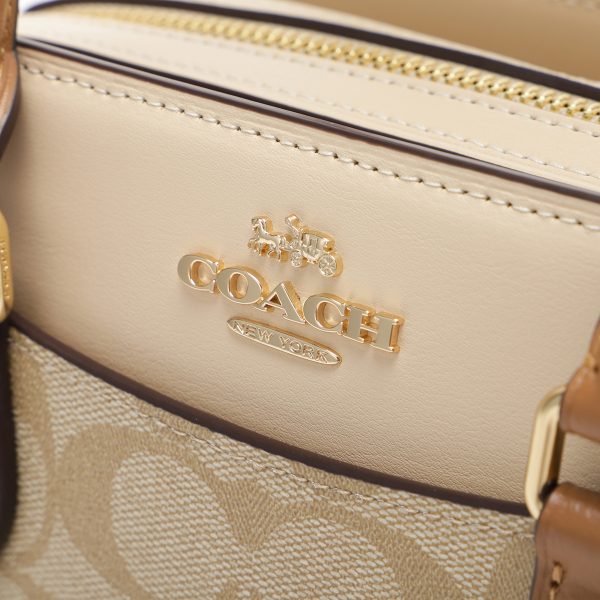 gcocs553imwq4 7 Coach Signature Tote Bag Beige