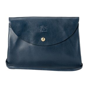 gila2358p866 1 IL BISONTE Shoulder Bag Vacchetta Blue