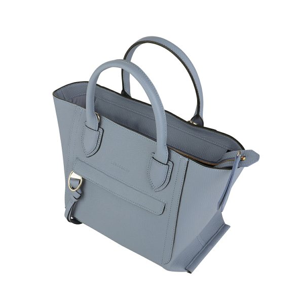 glo0210104hta212 4 Longchamp MailboTop Handle Bag M Blue Handbag