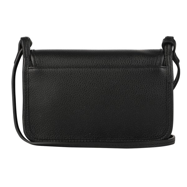 glo0210133021001 2 Longchamp Shoulder Bag Le Flone Shoulder Wallet Black