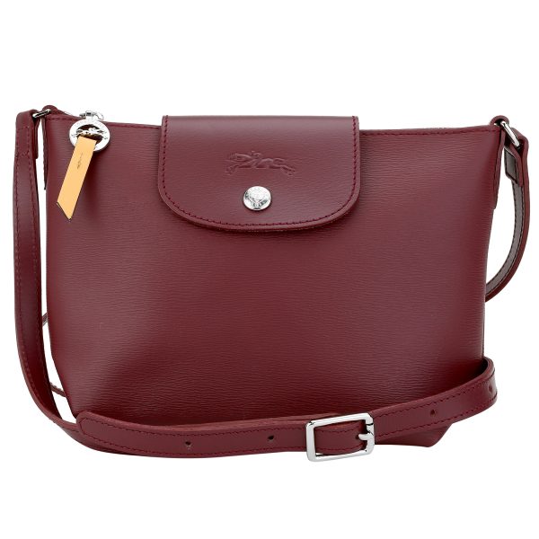 glo10164hyq261 1 Longchamp Le Pliage City Crossbody Bag Handbag Wine Red