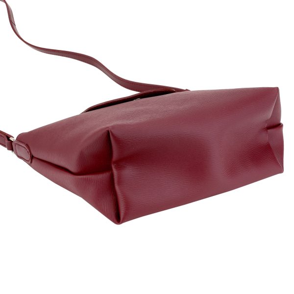 glo10164hyq261 3 Longchamp Le Pliage City Crossbody Bag Handbag Wine Red