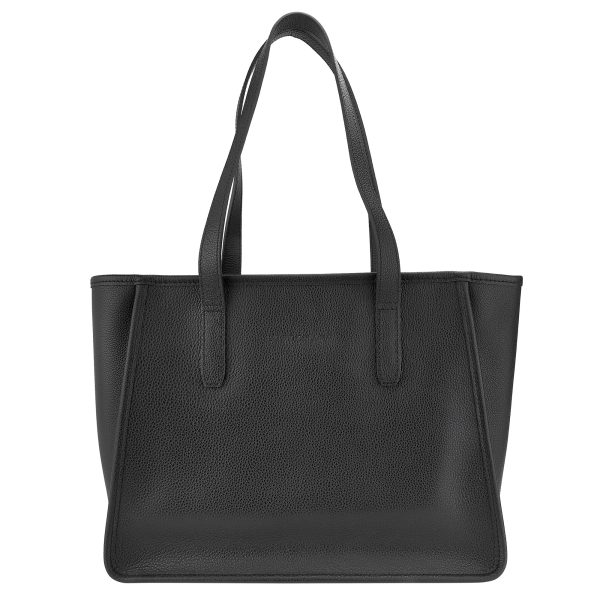 glo10190021001 1 Longchamp Le Flone Shopping Bag L Tote Bag Black