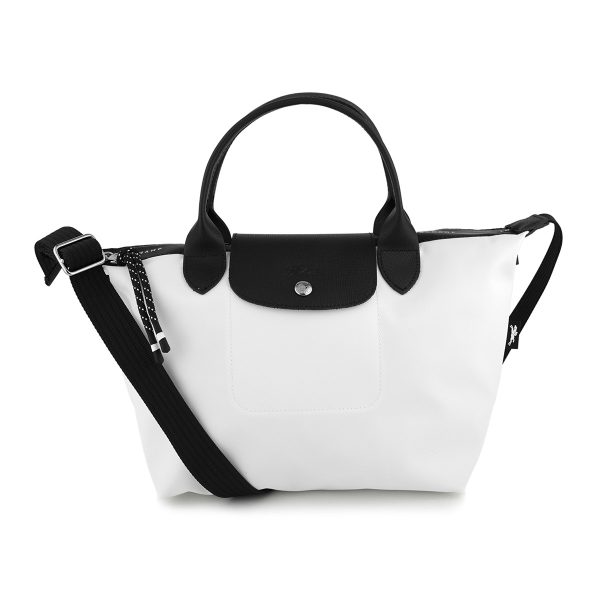 glo1512hsr007 1 Longchamp Le Pliage Energy Top Handle Bag S Handbag White