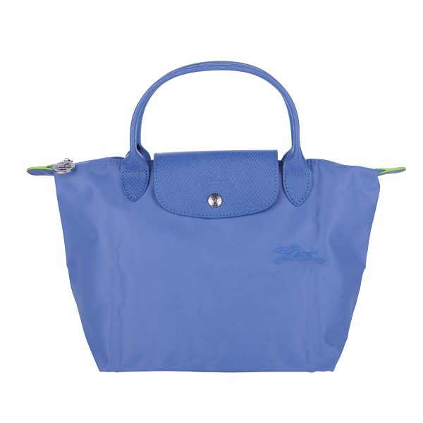 glo1621919p82 1 Longchamp Le Pliage Green Top Handle Bag S Handbag Blue