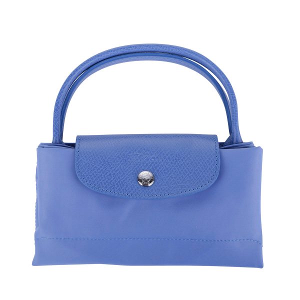 glo1621919p82 9 Longchamp Le Pliage Green Top Handle Bag S Handbag Blue