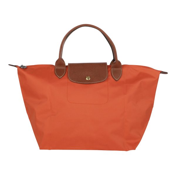 glo1623089p85 1 Longchamp Le Pliage Top Handle Bag M Handbag Orange