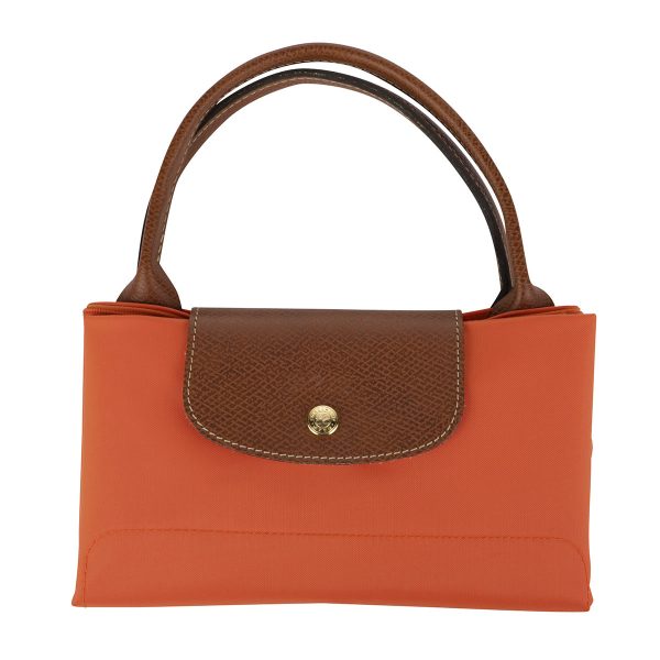 glo1623089p85 9 Longchamp Le Pliage Top Handle Bag M Handbag Orange