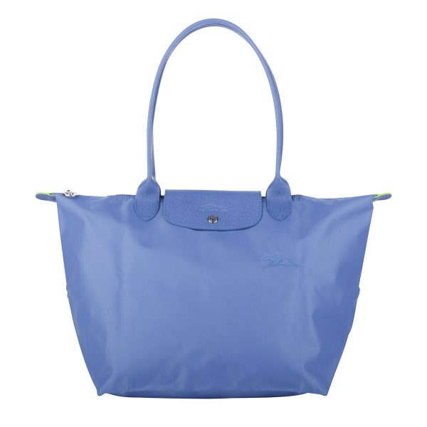 glo1899919p82 1 Longchamp Tote Bag Le Pliage Green Shoulder Bag L Blue