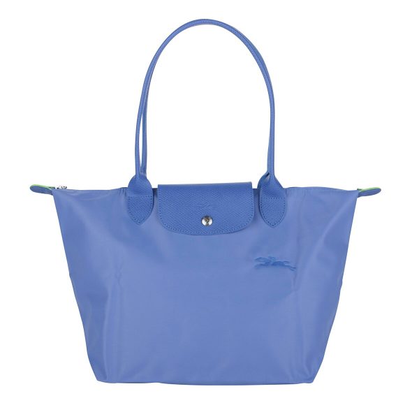 glo2605919p82 1 Longchamp Le Pliage Green Shoulder Bag M Tote Bag Blue