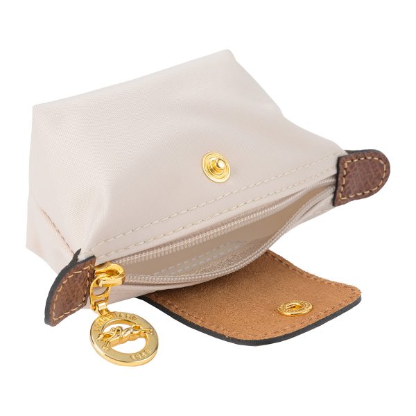 glo30016089p71 4 Longchamp Le Pliage Coin Coin Case Beige