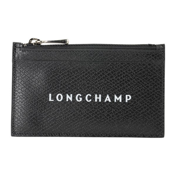 glo3613h67001 1 Longchamp Roseau Essential COIN POUCH Coin Case Black