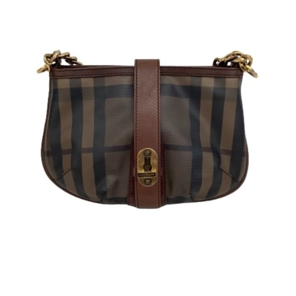 group2 1 BURBERRY Shoulder bag check brown