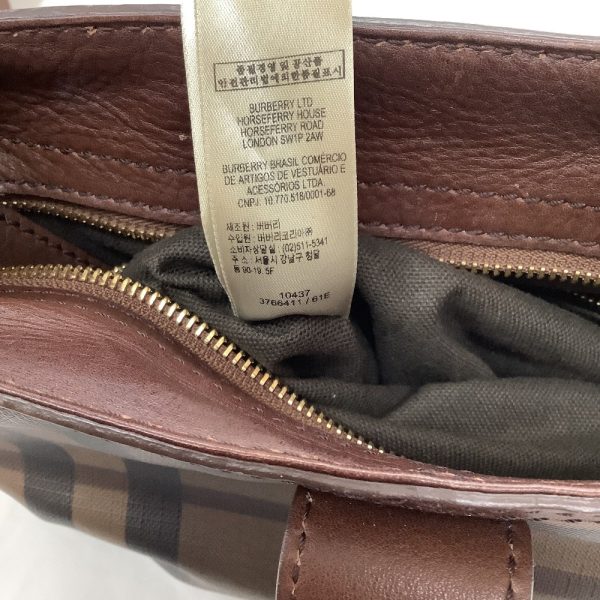 group2 9 BURBERRY Shoulder bag check brown