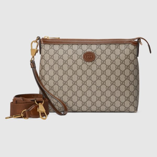 gu 1095 1 GUCCI Messenger Bag Interlocking G Bag