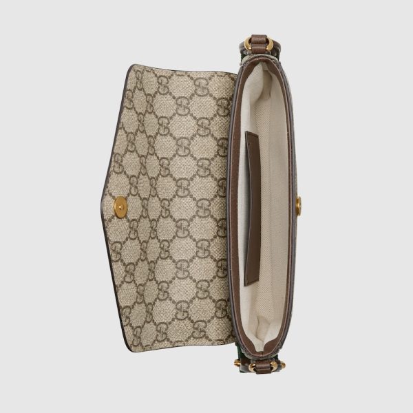 gu 1234 5 GUCCI Ophidia Mini Bag Brown Ebone GG Supreme