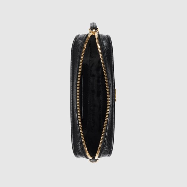 gu 1335 5 GUCCI GG Marmont Super Mini Bag Black