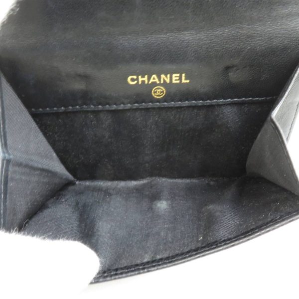 h30141g 3 CHANEL Wallet Coco Mark Black